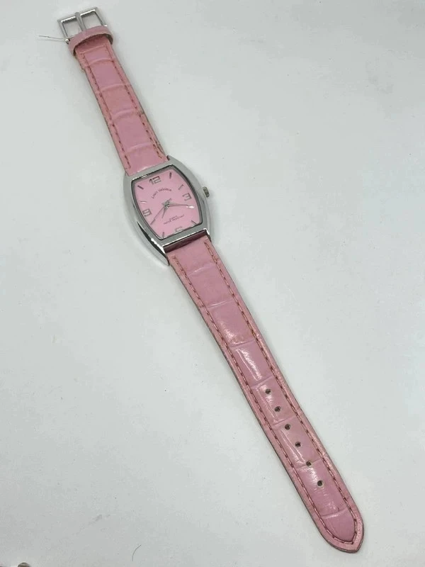 Montre Louis Valentin rose femme vintage quartz suisse – design suisse, élégant et résistant à l'eau – photo 4